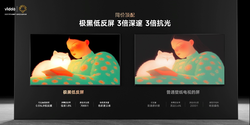 把家打造成超级玩家基地！Vidda贴贴壁纸电视和C3系列投影发布