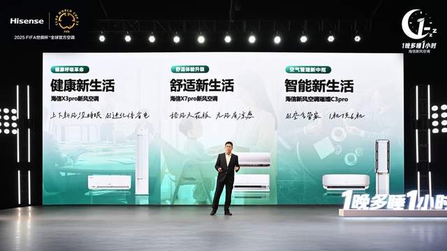 空调行业发布《新风助眠白皮书》：海信新风空调 1晚多睡1小时